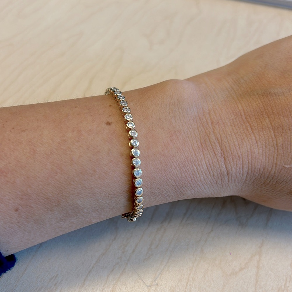 Lili claspe 6” mini reese tennis bracelet